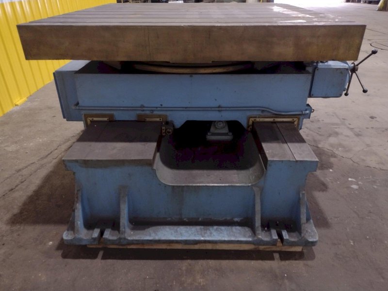 72" X 72" ASQUITH CROSS SLIDE POWER ROTARY TABLE: STOCK #11076
