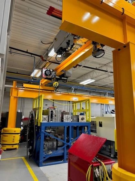 4 TON 70' X 22' KONE CRANE WORK STATION STOCK# 3740