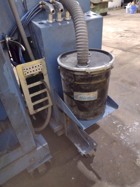 NORDSON POWDER COAT PAINT SYSTEM WITH FEEDER &amp; I-CONTROL: YOBRO #26208