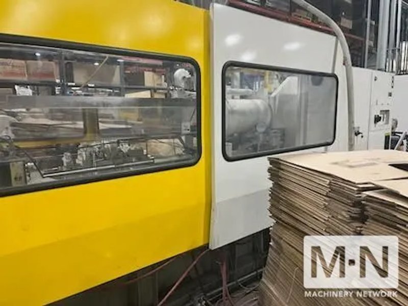 610 TON 126 OZ TOSHIBA MODEL ISGS610WV21-59B INJECTION MOLDING MACHINE MFG 2010 SERIAL # 683311