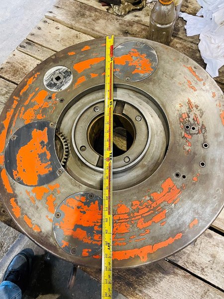 USED, 26" GIDDINGS &amp; LEWIS DAVIS MODEL CFF 26 FACING HEAD