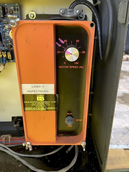 8" X .018" LITTELL MODEL #308-9PDS 9 ROLL POWERED COIL STRIP STRAIGHTENER: STOCK #15445
