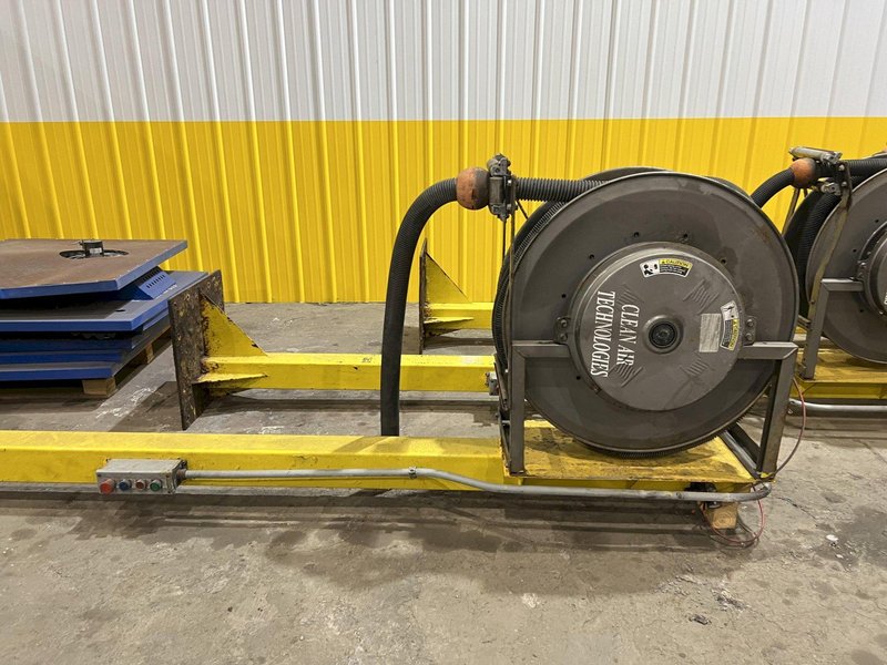 40 HP x 4 STATION CLEAN AIR TECHNOLOGIES / EUROVAC INDUSTRIAL TRANSIT &amp; BUS CENTRAL VACUUM SYSTEM: STOCK #19901
