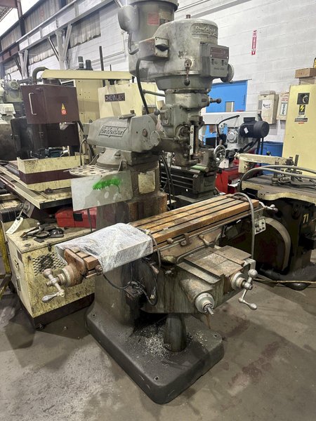2 HP BRIDGEPORT RAM TYPE VERTICAL MILL: STOCK #78575