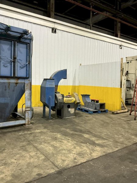 60" x 60" BCP MODEL #A4-9479 SPINNER HANGER SHOT BLAST MACHINE, NEW 1999: YOBRO #26149