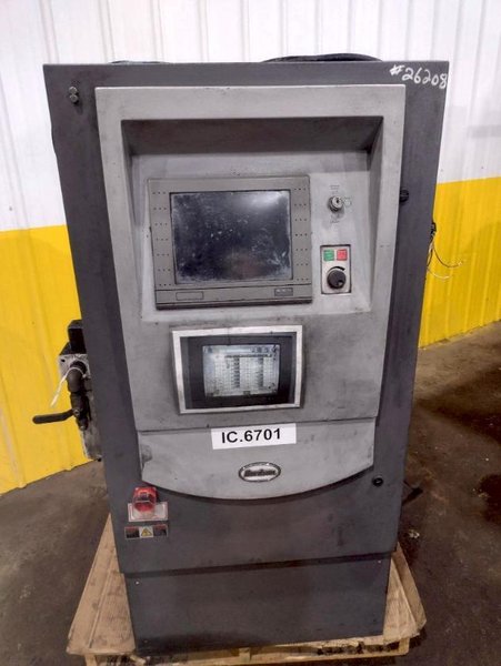 NORDSON POWDER COAT PAINT SYSTEM WITH FEEDER &amp; I-CONTROL. STOCK # 0985226