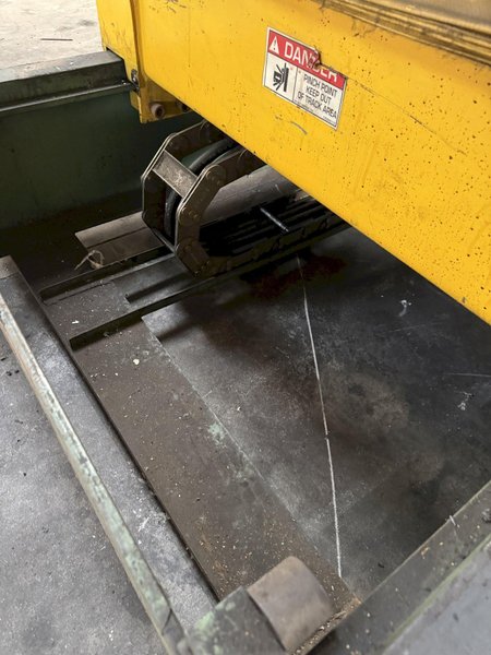 20,000 LB. X 54" X .187" COE SERVO FEEDLINE. STOCK #0431126