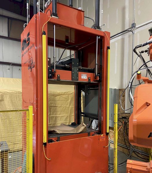 150 Ton AMS  Double Action Molding Press, 2017