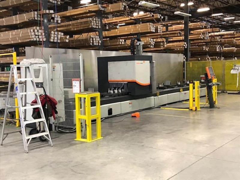 Elumatec SBZ-140 4-Axis Machining Center, 2014 – 9.7 Meter Bed Length, Low Hours