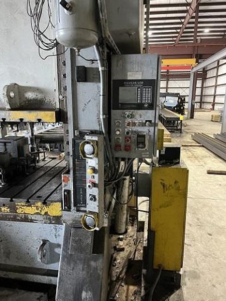 BLOW 250 TON STRAIGHT SIDE TWIN END BACKSHAFT DRIVEN MECHANICAL PRESS