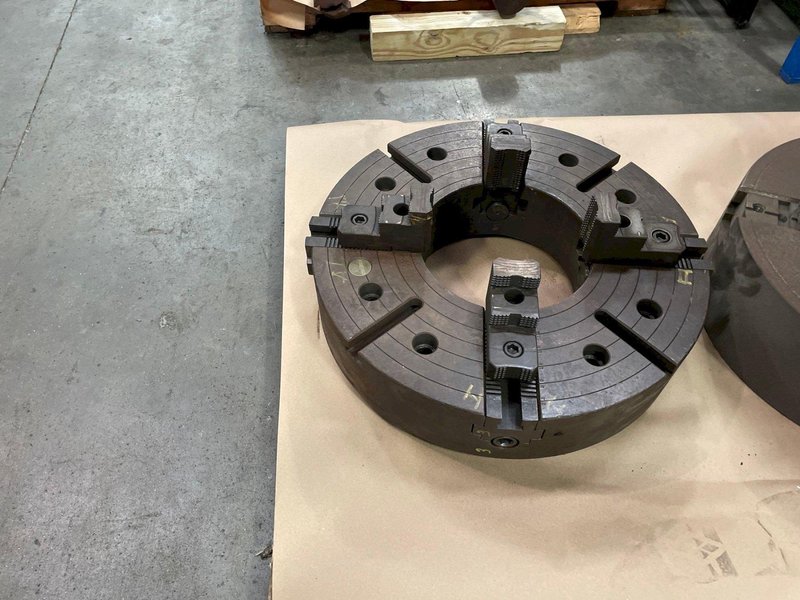 24" Gisholdt 4-Jaw Lathe Chuck: STOCK #77335