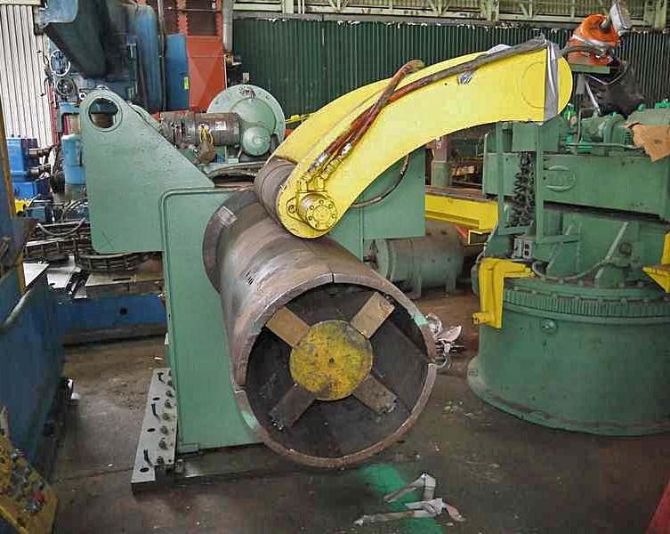 20,000 LB X 58" FORTE COIL REEL UNCOILER: STOCK #10954