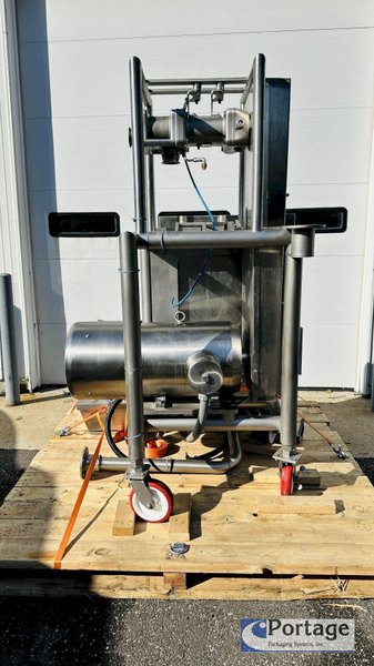 Processtec Inc. 104.27 NG Sanitary Screw Pump  | 40Hp Wash-down Pump Cart Assembly  |  w/AB Touchscreen Controls