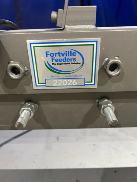 FORTVILLE FEEDERS PARTS FEEDER 22026 USED