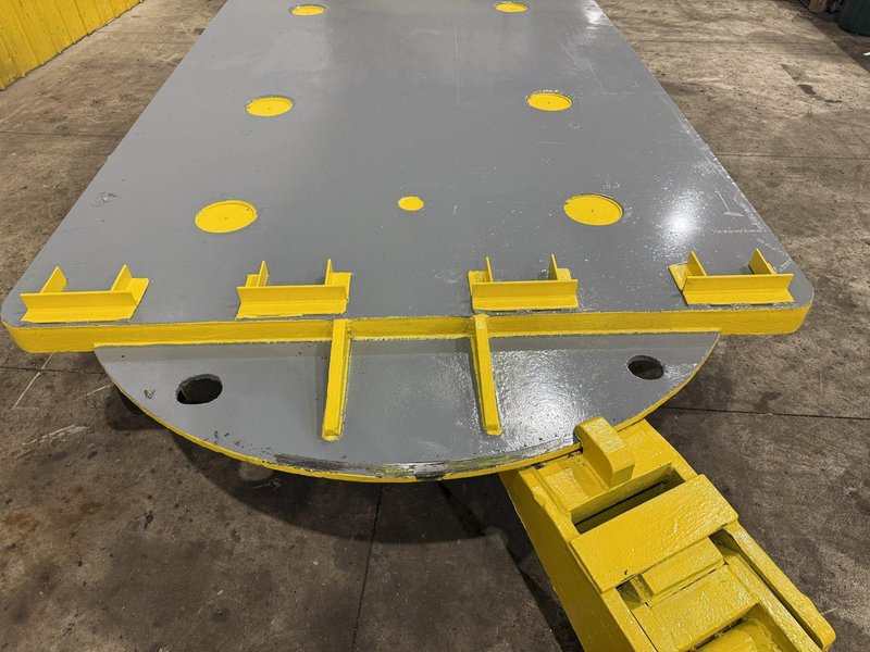 200,000 LBS x 144" x 78" HEAVY DUTY ROLLING TRANSFER CART: YOBRO #24113