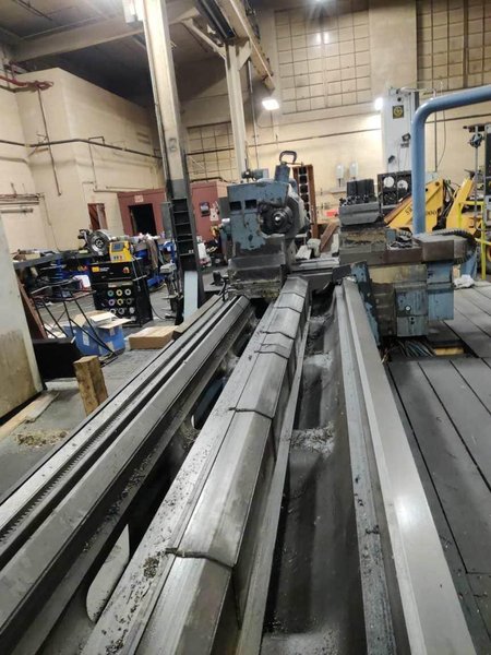 45″ x 275″ Tacchi HD3 CNC Lathe – 36″ Chuck, 1992 – Steady Rests, Video Available