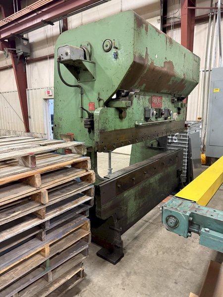 90 TON CHICAGO DREIS &amp; KRUMP MODEL #68-L MECHANICAL AIR CLUTCH PRESS BRAKE : YOBRO 26509