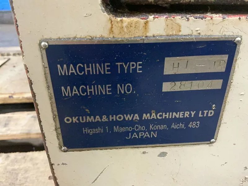 Okuma &amp; Howa Machinery CNC Lathe - Hl-jr