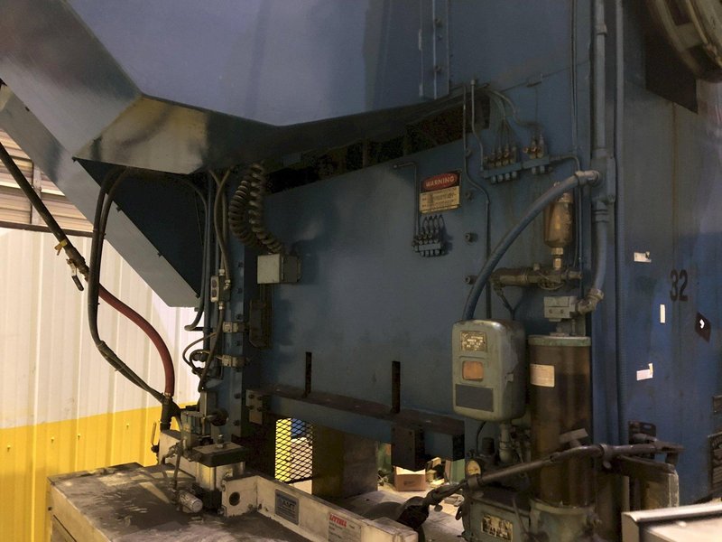 125 TON FEDERAL MODEL S2-125-48-30 STRAIGHT SIDE SSDC STAMPING PRESS, 6" STROKE: STOCK 16276