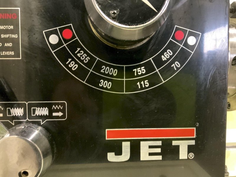 13" X 40" JET MODEL GHB1340A GAP BED ENGINE LATHE: STOCK #80790