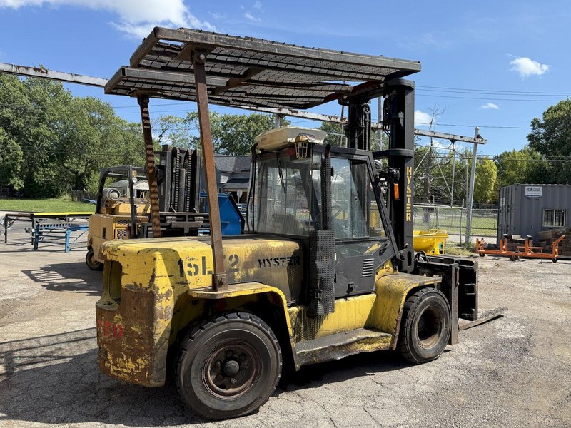 15,500 LBS HYSTER MODEL #H155 XL2 YARD FORKLIFT: STOCK #23610
