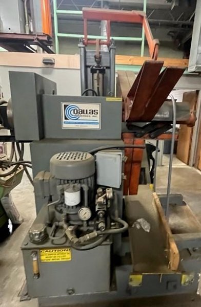 6,000# X 12" DALLAS UNCOILER STOCK #3695