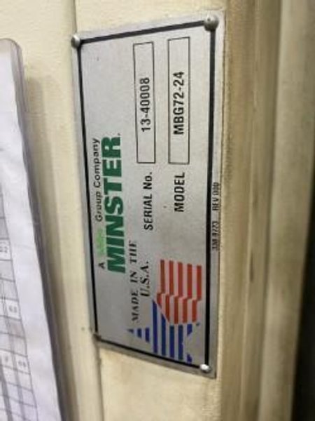 600 TON MINSTER E2-600 HEVISTAMPER STAMPING PRESS