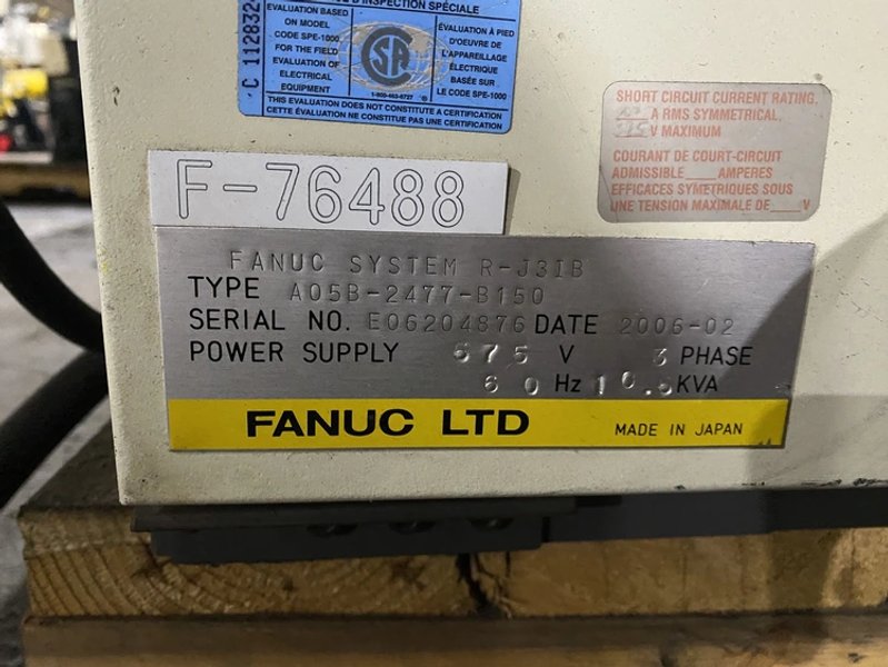 FANUC – R-J3iB ROBOT CONTROLLER PARTS ONLY