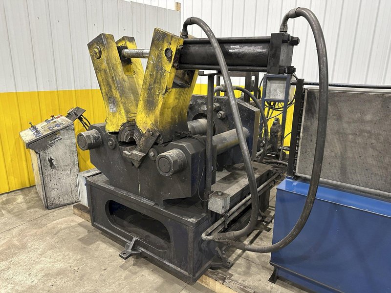 200 TON (2-3/8" TO 9-5/8") DIAMETER TRUE GRIT MODEL CT200 HYDRAULIC TUBE &amp; PIPE PUSH POINTER / END FORMER/ SWAGING PRESS: STOCK #22399
