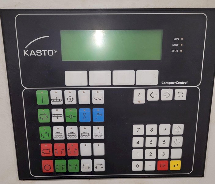 26" X 41" KASTO HBA-A6X10 FULLY AUTOMATIC HORIZONTAL BAND SAW TYPE HBA660/1060AU