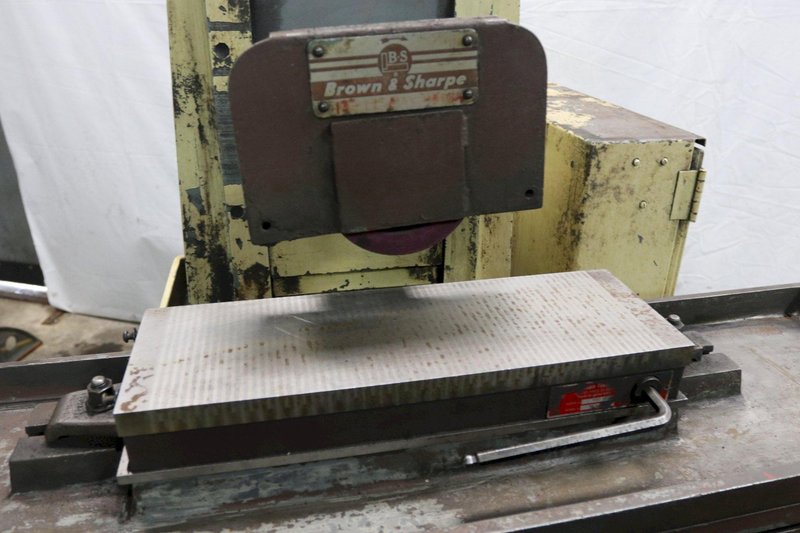 6" X 18" BROWN &amp; SHARPE MICROMASTER HORIZONTAL SURFACE GRINDER: STOCK 12219