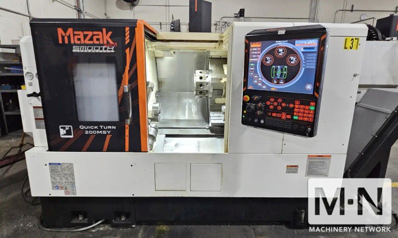 Mazak Quick Turn 200 MSY CNC Lathe, 2021