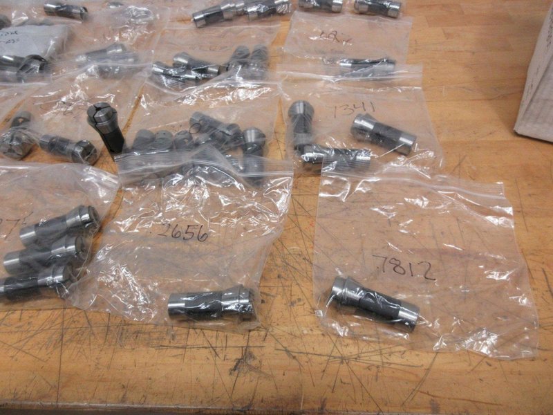 Citizen L20's Collets TF25, Assorted Sizes .250 - .7812 (55 Pcs)- Auction Item