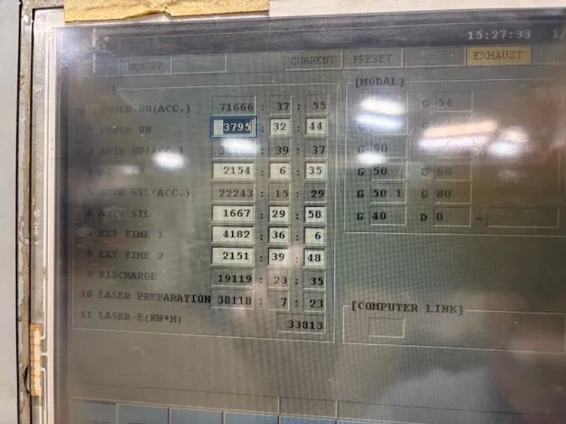 2001 MITSUBISHI ML 3015-LVP 3,500 WATT 5' X 10' CO2 CNC LASER