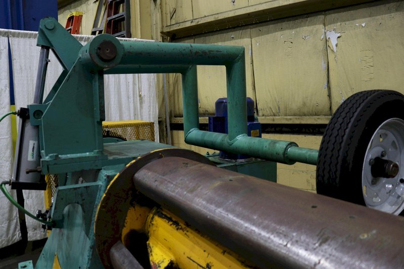 30000 X 48" B &amp; K MOTORIZED COIL REEL AND CAR: STOCK #73625