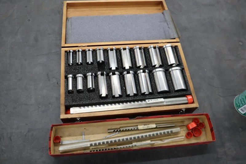 DuMont Broach, Keyway Cutter Set with Case- Auction Item