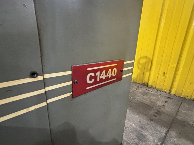 14" X 40" CLAUSING METOSA MODEL #C1440 TOOLROOM ENGINE LATHE, 1-5/8": YOBRO #23849