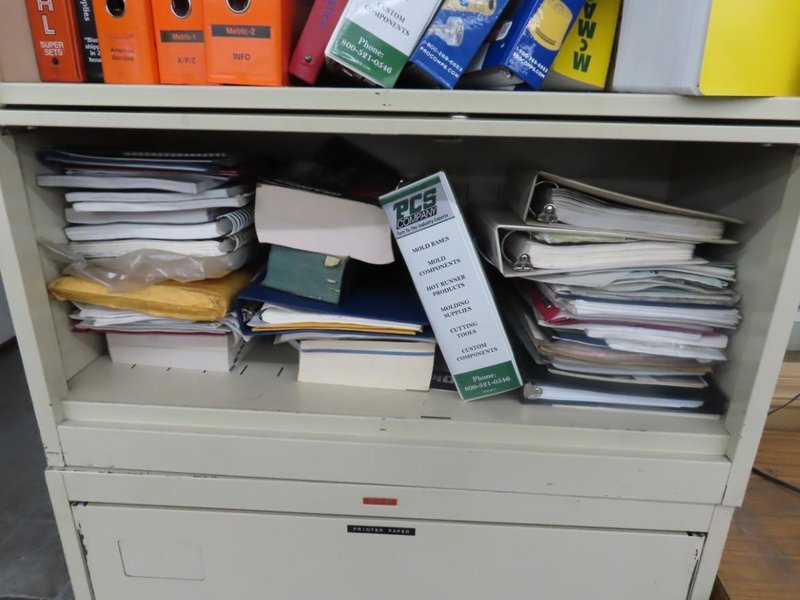 Lateral Files w Contents (2)- Auction Item