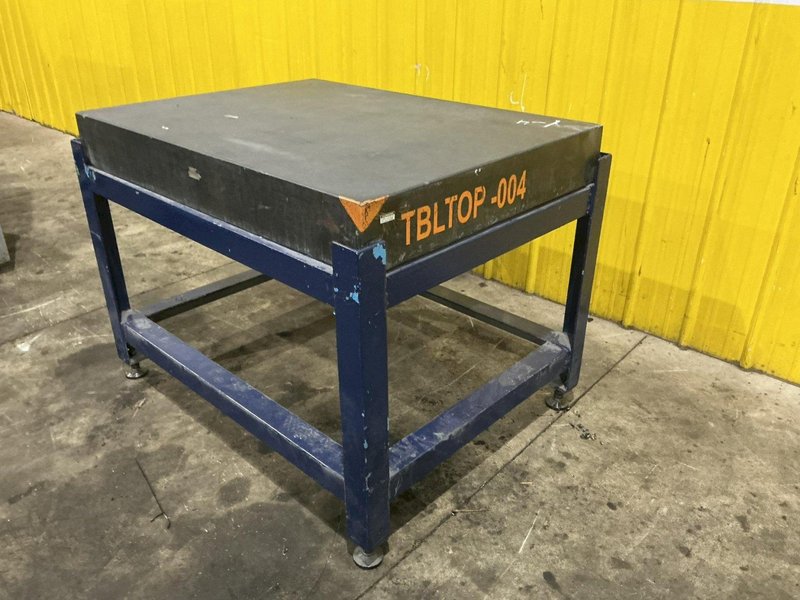 3' X 4' X 6" THICK BLACK GRANITE PRECISION INSPECTION TABLE: YOBRO #26196
