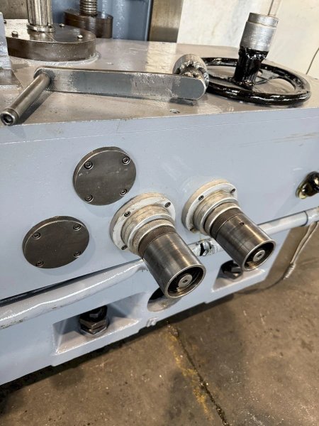 4" DAEWOO MODEL #D11ORT TABLE TYPE HORIZONTAL BORING MILL, #50 TAPER: YOBRO #25782