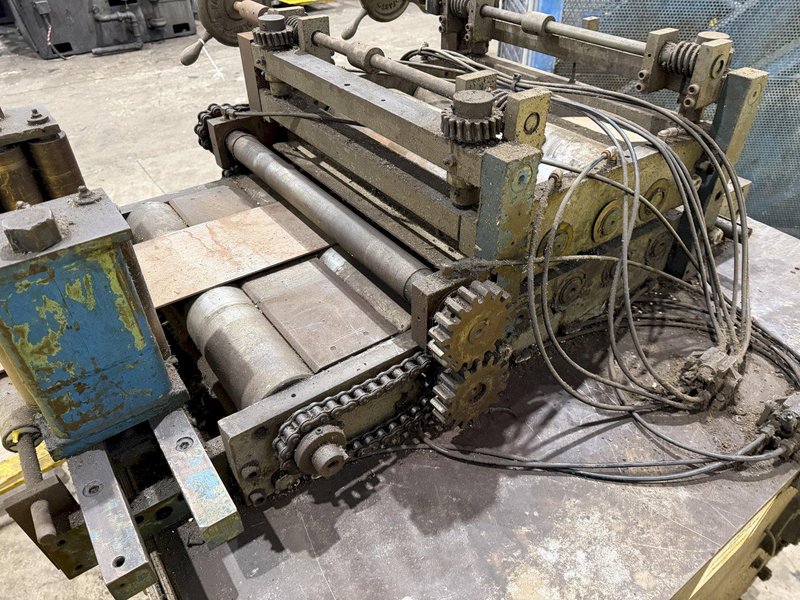 20" X .190" ROWE MODEL #C6-20 MOTORIZED COIL STRIP STRAIGHTENER: YOBRO #24754