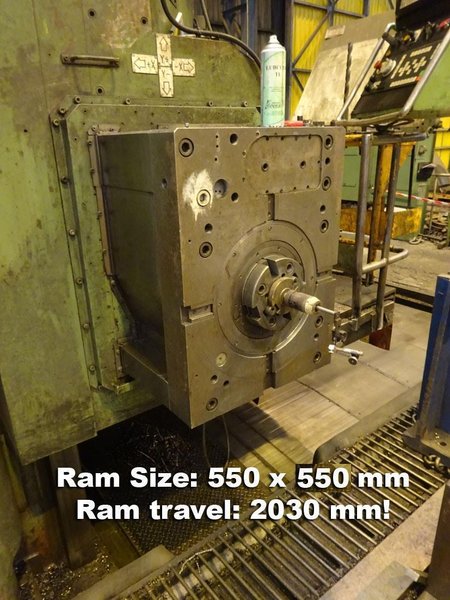 Innse - int &amp; ext milling Ø 9800 mm CNC