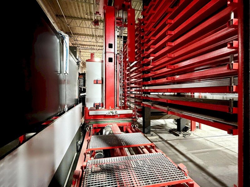 Kasto Uniline Sheet Metal In-Line Storage System