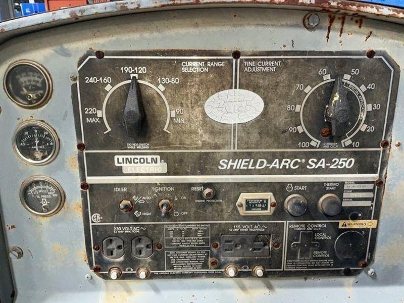 Lincoln Electric 325 Amps Welder - Shield-arc Sa-250