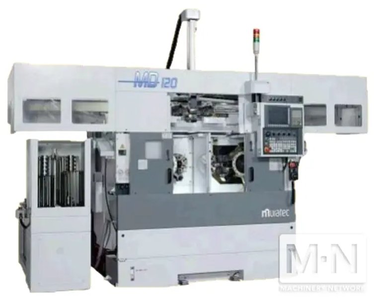 Murata MD120G CNC Twin Spindle Lathe, 2008 w/ Live Tooling