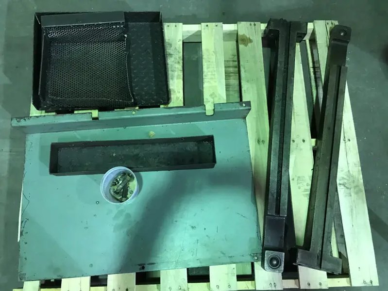 USED ALLSTEEL HYDRAULIC SHEAR Model 1/4”x10’, YEAR: 1981