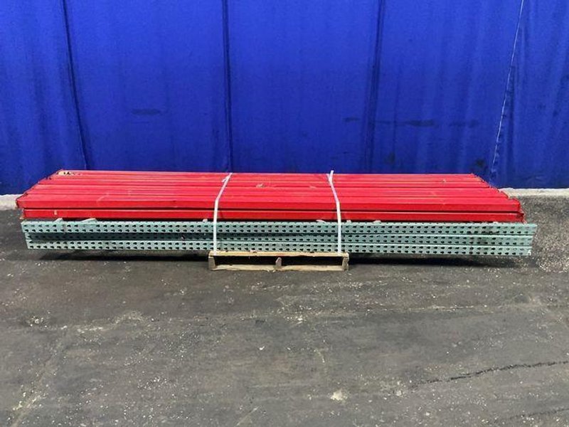 42” X 144” Pallet Racking - Teardrop