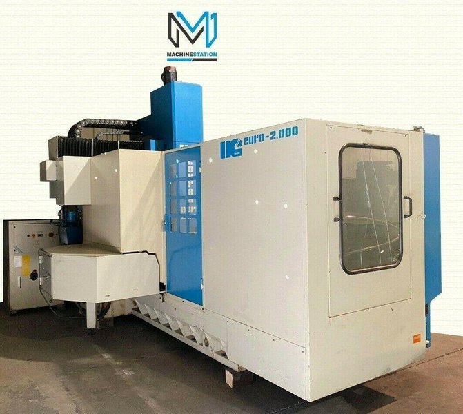 Nicolas Correa Euro-2000 CNC Vertical Bridge Mill