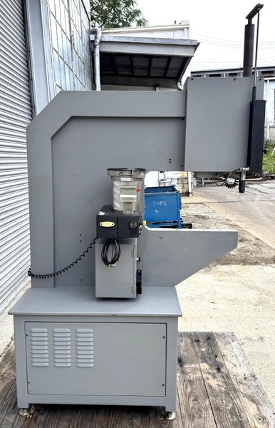 8 Ton Haeger 824 Insertion Press, 24" Throat, Feeder