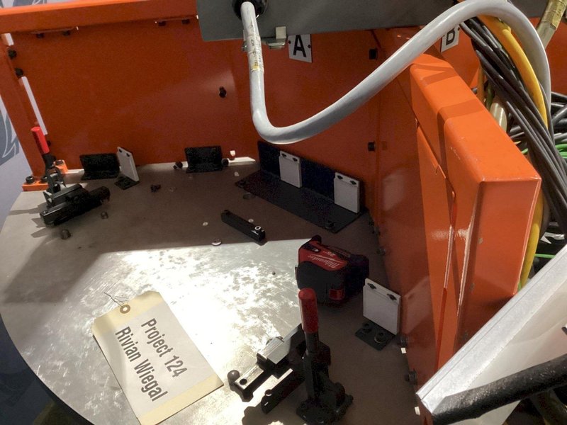 Unknown welding table/ Rotary table Used